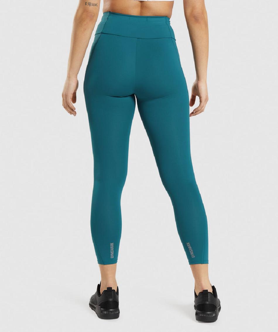 Gymshark Speed Ženske Tajice Tirkizne | HR 4007JPQ